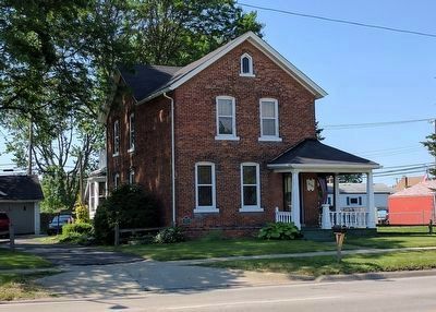 The John Theisen House and Marker. Click for full size. The John Theisen House and Marker image. Click for full size.