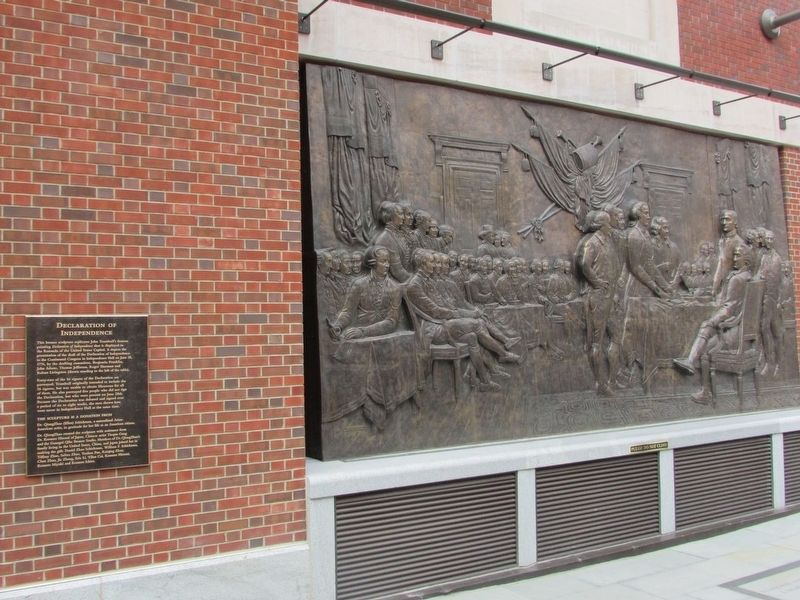 Declaration of Independence Marker image. Click for full size.