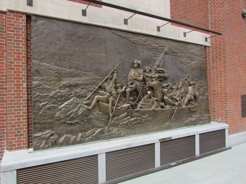 Washington Crossing the Delaware Marker image. Click for full size.