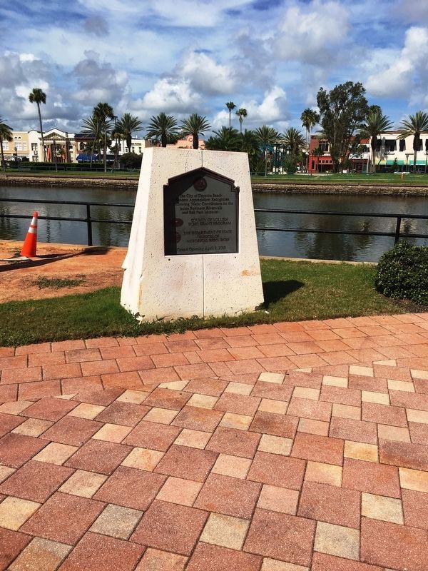 Jackie Robinson Ballpark and Museum Marker. Click for full size. Jackie Robinson Ballpark and Museum Marker image. Click for full size.