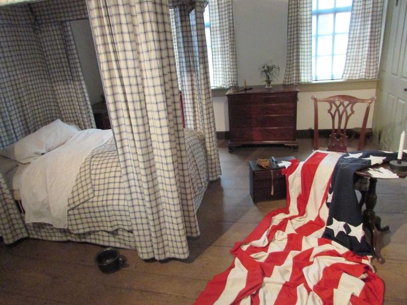 Betsy Ross' Bedroom image. Click for full size.
