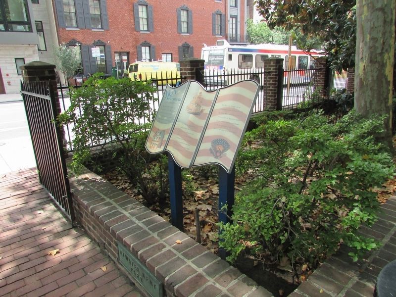 Welcome to the Betsy Ross House Marker image, Touch for more information