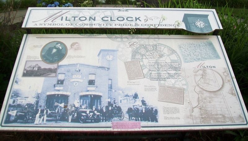 Milton Clock Marker image. Click for full size.