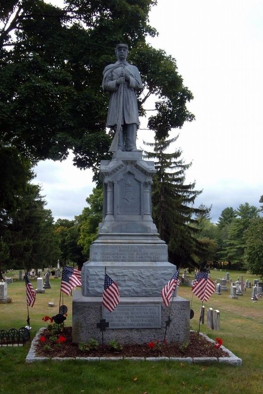 Brookfield Civil War Memorial image. Click for full size.