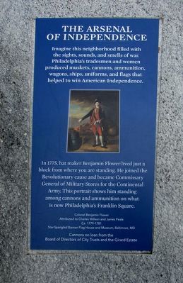 The Arsenal of Independence Marker. Click for full size. The Arsenal of Independence Marker image. Click for full size.