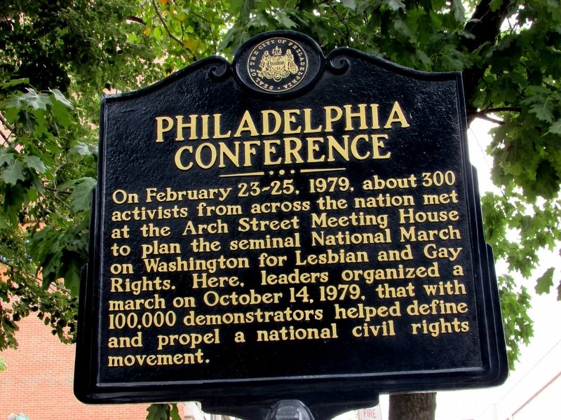 Philadelphia Conference Marker. Click for full size. Philadelphia Conference Marker image. Click for full size.