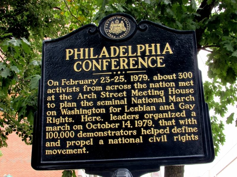 Philadelphia Conference Marker image. Click for full size.