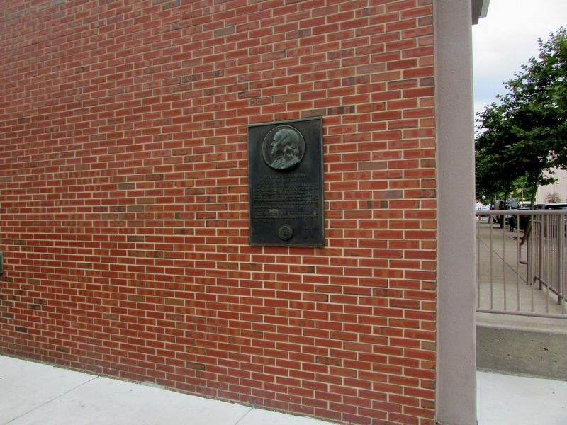 Benjamin Franklin Marker. Click for full size. Benjamin Franklin Marker image. Click for full size.