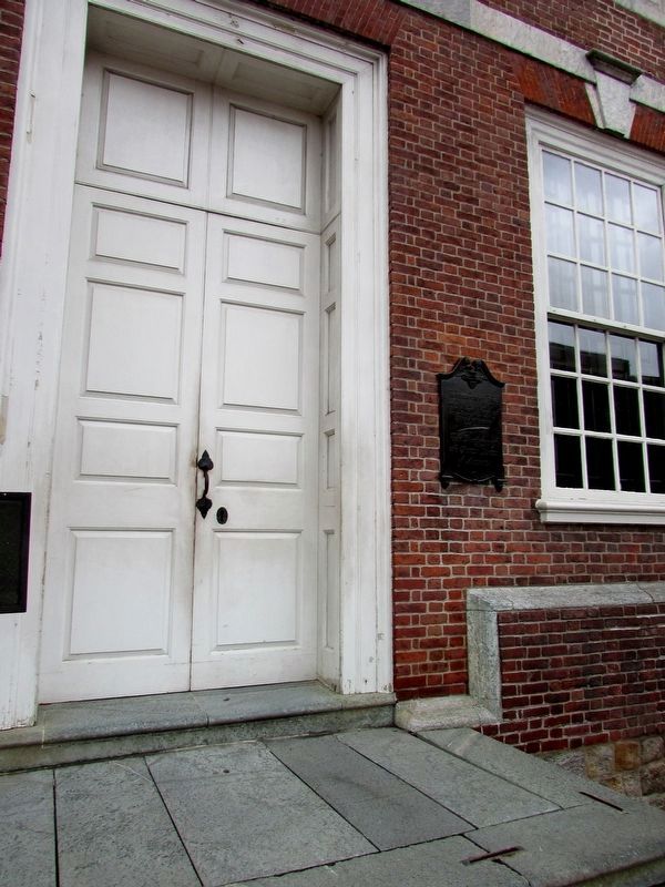 Independence Hall Marker. Click for full size. Independence Hall Marker image. Click for full size.