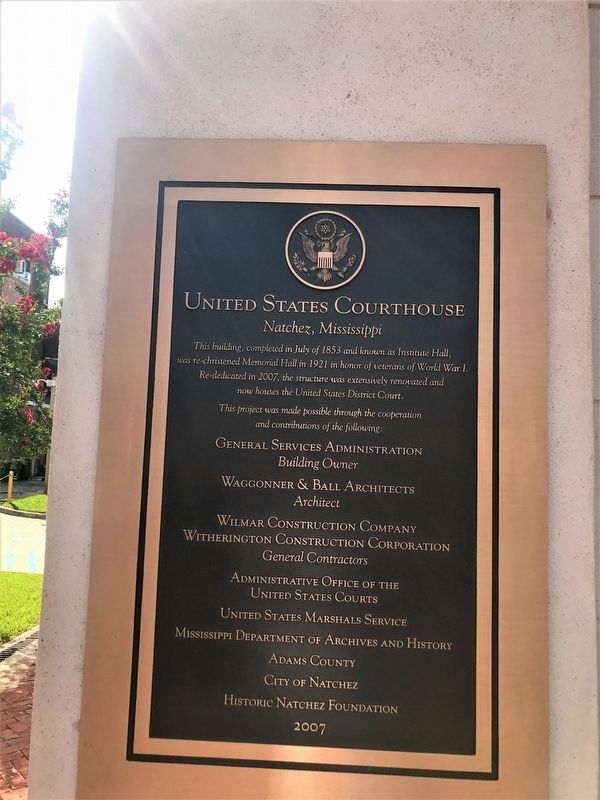 United States Courthouse Marker image. Click for full size.