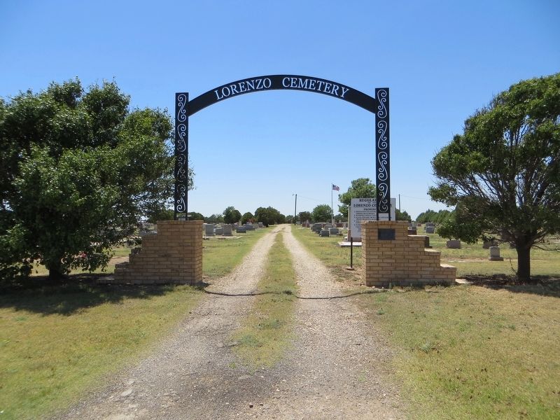 Lorenzo Cemetery image. Click for full size.