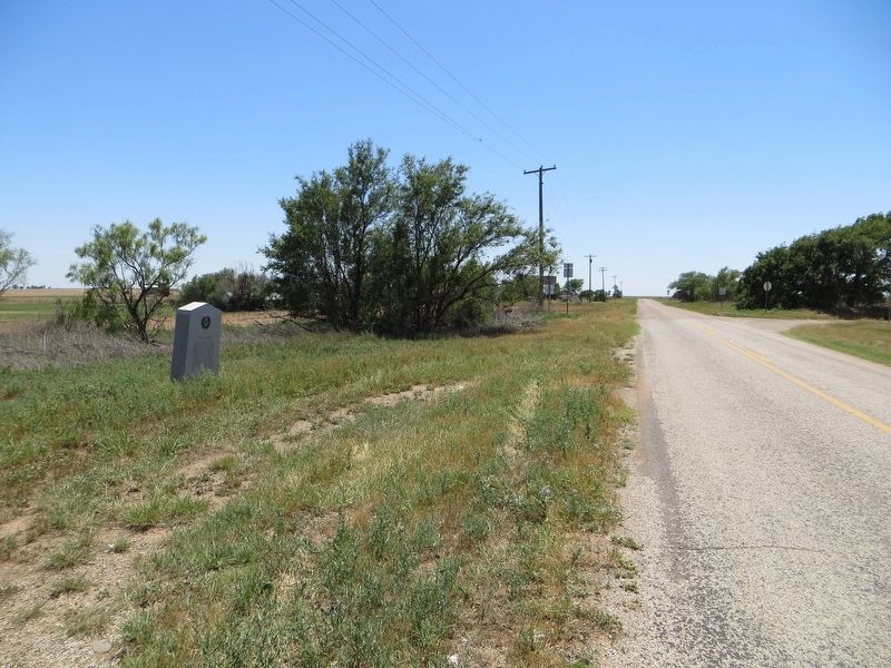 Site of Estacado Marker. Click for full size. Site of Estacado Marker image. Click for full size.