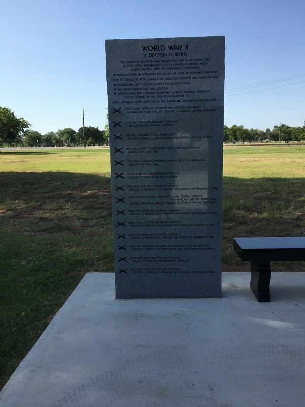 Under the Southern Cross Americal (23rd) Infantry Division Marker image. Click for full size.