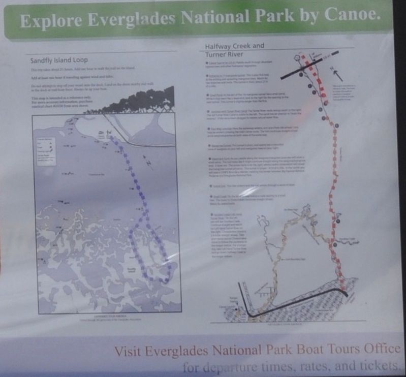 Everglade National Park by Canoe. Click for full size. Everglade National Park by Canoe image. Click for full size.