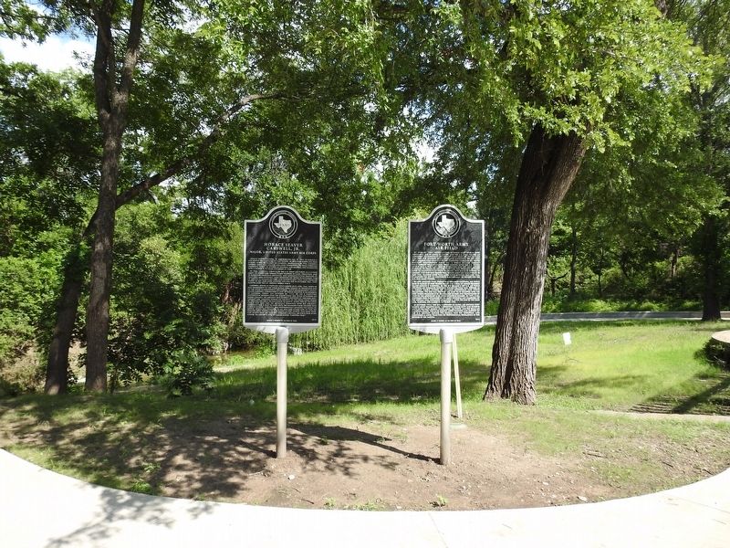 Horace Seaver Carswell, Jr. and Fort Worth Army Air Field Markers image. Click for full size.