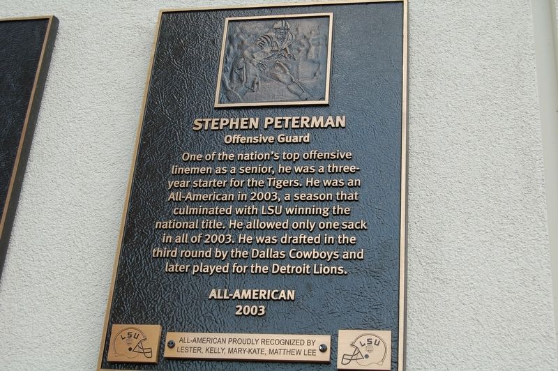 Stephen Peterman Marker. Click for full size. Stephen Peterman Marker image. Click for full size.