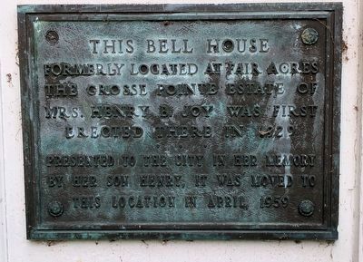 This Bell House Marker. Click for full size. This Bell House Marker image. Click for full size.