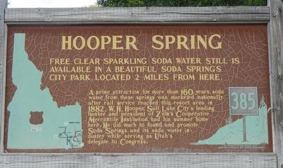 Hooper Spring Marker image. Click for full size.