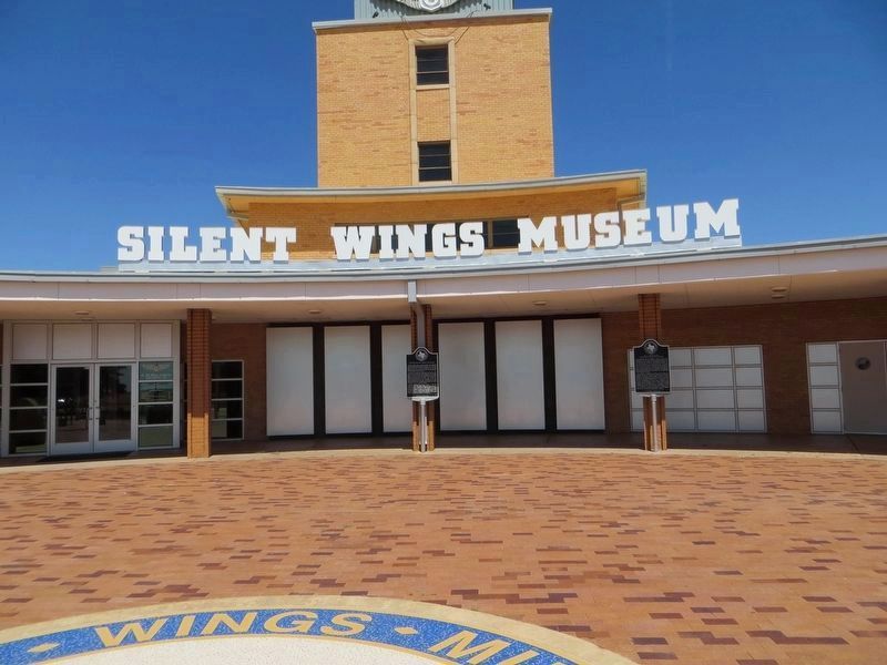 South Plains Army Air Field Marker <i>in the center</i>. Click for full size. South Plains Army Air Field Marker <i>in the center</i> image. Click for full size.