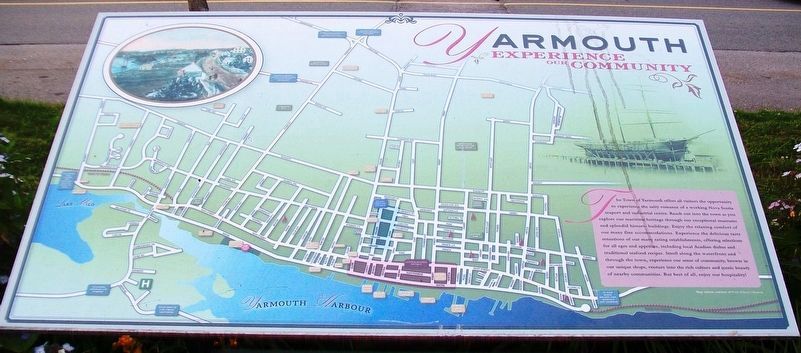 Nearby Yarmouth Community Map Showing Marker Locations image. Click for full size.
