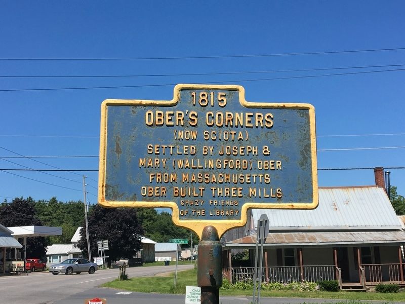 Ober's Corners Marker image. Click for full size.