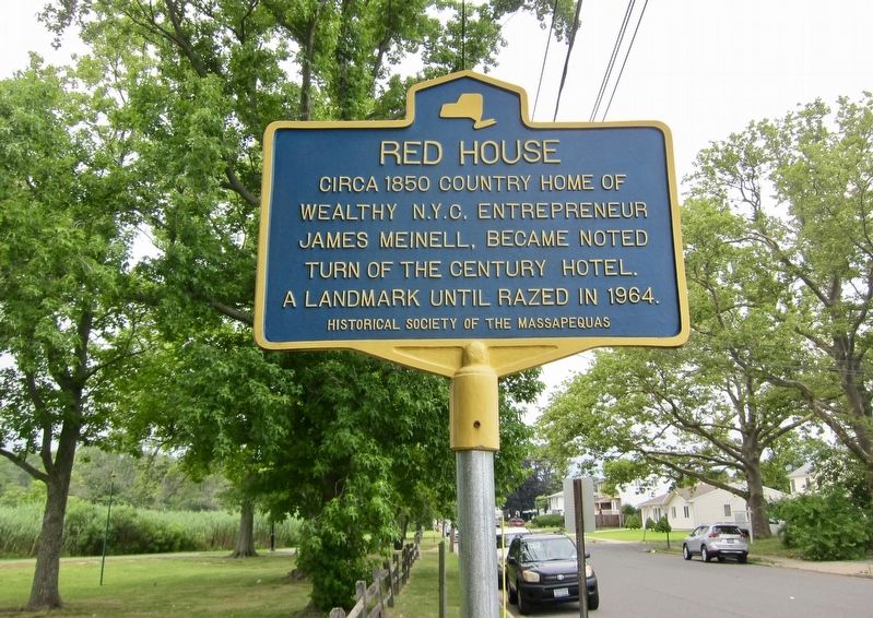 Red House Marker. Click for full size. Red House Marker image. Click for full size.