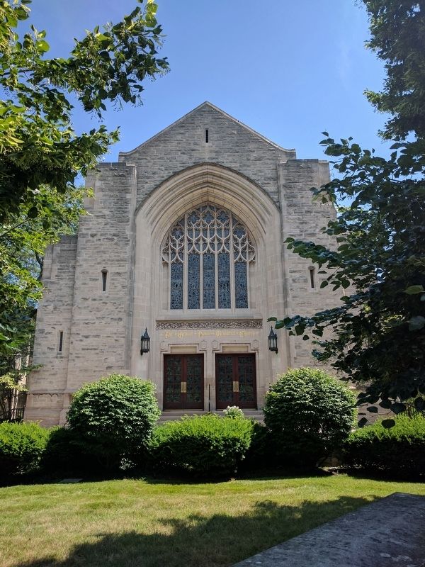The Grosse Pointe Memorial Church. Click for full size. The Grosse Pointe Memorial Church image. Click for full size.
