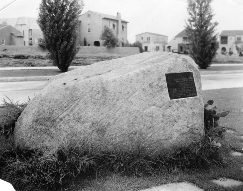 Jedediah Strong Smith Monument in 1927. Click for full size. Jedediah Strong Smith Monument in 1927 image. Click for full size.