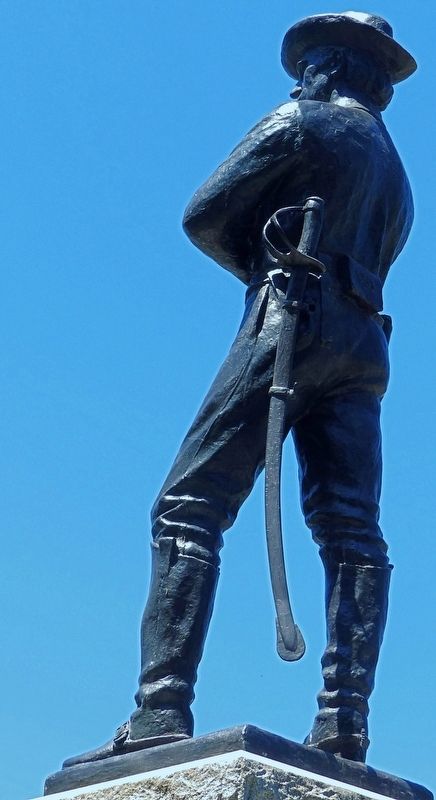The Confederate Soldier image. Click for full size.