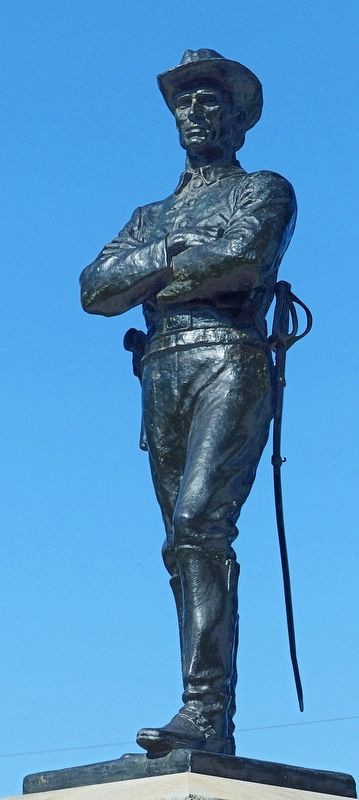 The Confederate Soldier image. Click for full size.