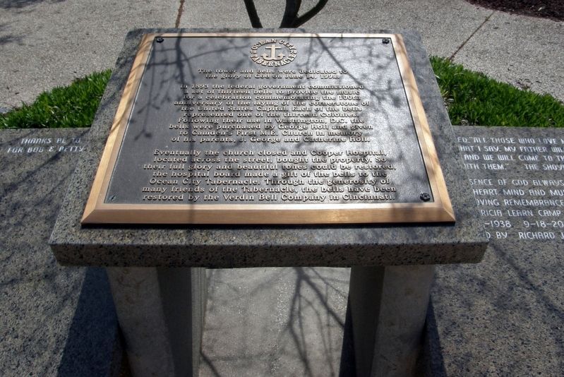 Ocean City Tabernacle Marker. Click for full size. Ocean City Tabernacle Marker image. Click for full size.