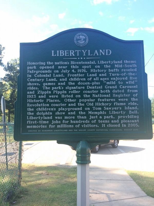 Zippin Pippin / Libertyland Marker image. Click for full size.