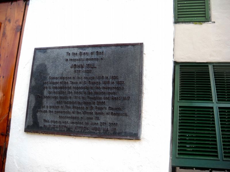 John Till Marker image. Click for full size.