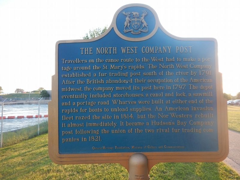 The North West Company Post Marker image. Click for full size.