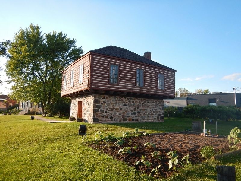 Clergue Blockhouse. Click for full size. Clergue Blockhouse image. Click for full size.