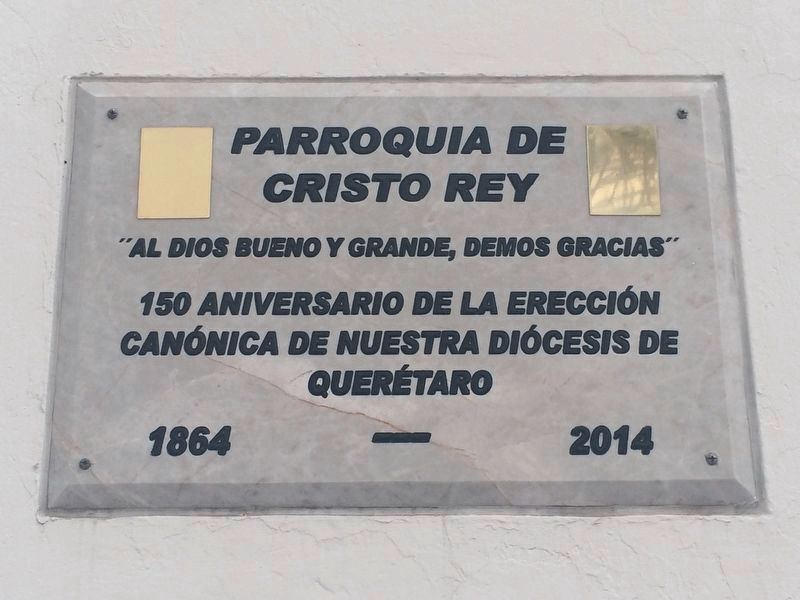 An additional marker on The Parish of Cristo Rey image. Click for full size.