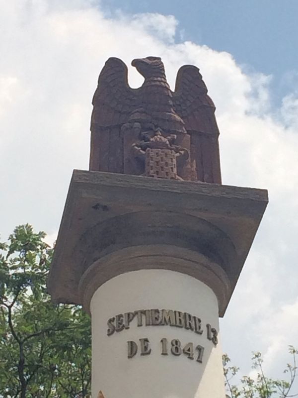 The Children Heroes of the Battle of Chapultepec Marker image. Click for full size.