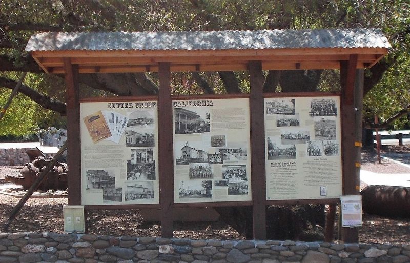 Miners' Bend Park Marker. Click for full size. Miners' Bend Park Marker image. Click for full size.