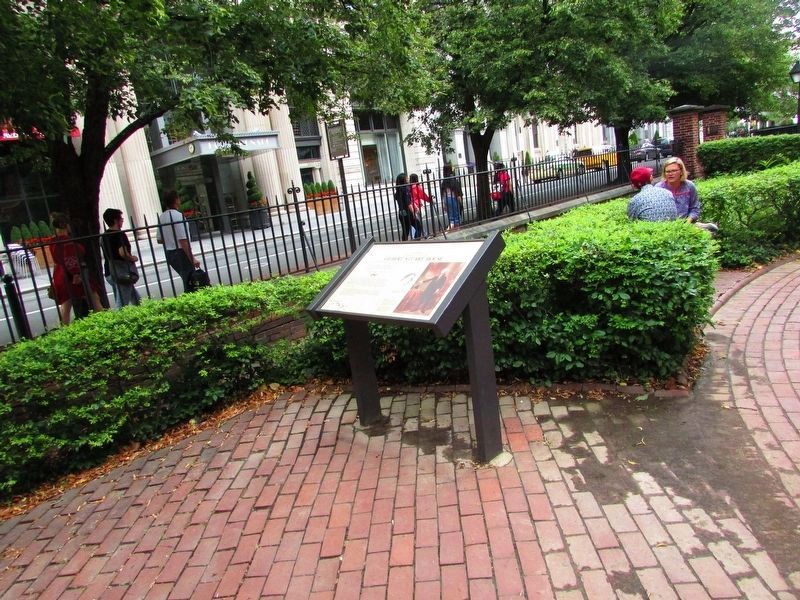 Gilbert Stuart House Marker. Click for full size. Gilbert Stuart House Marker image. Click for full size.