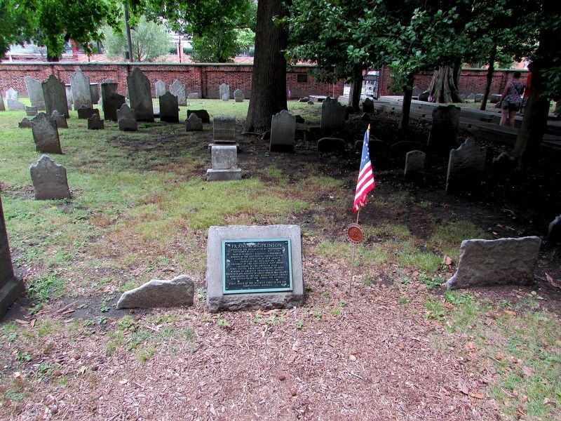 Francis Hopkinson Marker. Click for full size. Francis Hopkinson Marker image. Click for full size.