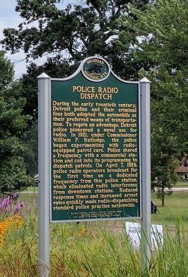 Police Radio Dispatch Marker. Click for full size. Police Radio Dispatch Marker image. Click for full size.