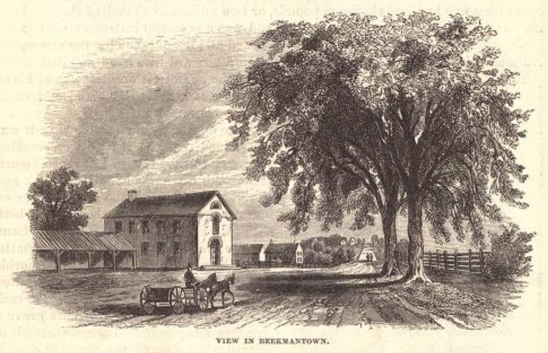Beekmantown ca. 1860 image. Click for full size.