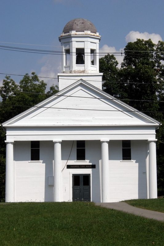 Hardwick MA Town Hall image. Click for full size.