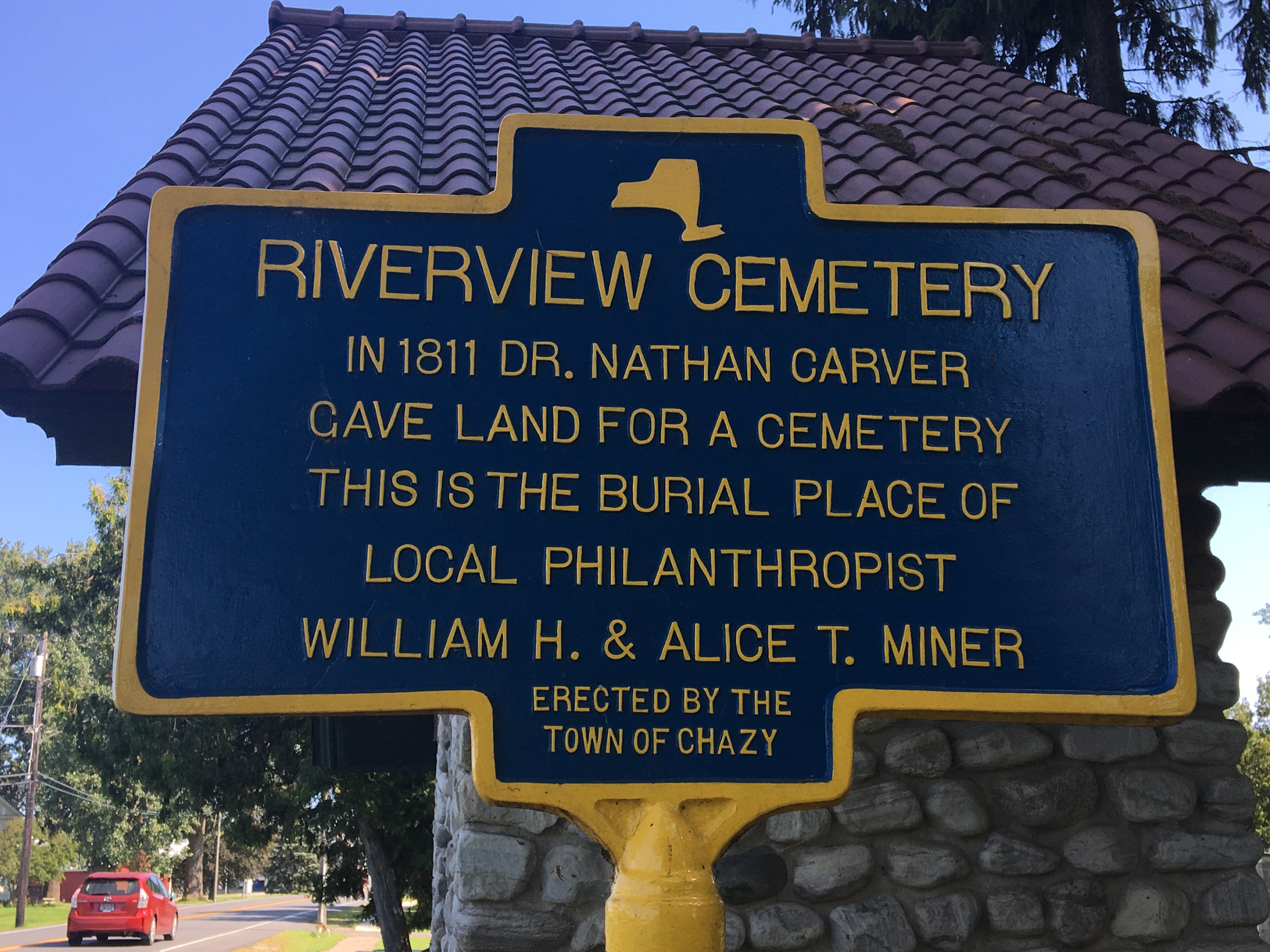 Riverview Cemetery Marker