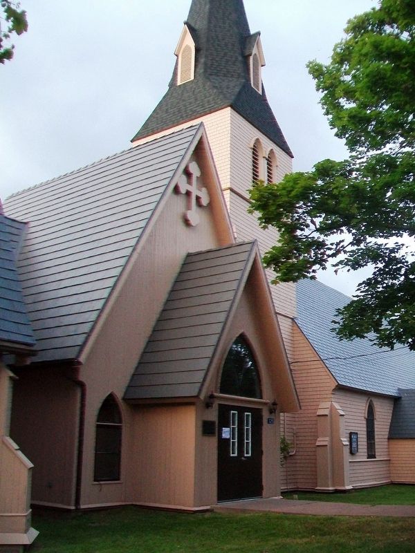 St. Paul's Anglican Church and Marker. Click for full size. St. Paul's Anglican Church and Marker image. Click for full size.