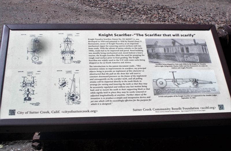 Knight Scarifier – “The Scarifier that will scarify” Marker image. Click for full size.