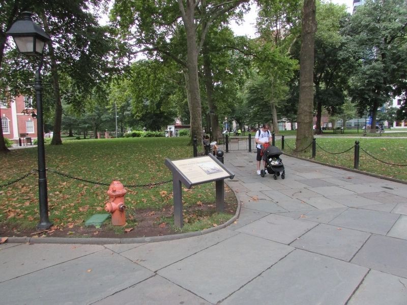 A Street Scene in the Capital City Marker. Click for full size. A Street Scene in the Capital City Marker image. Click for full size.