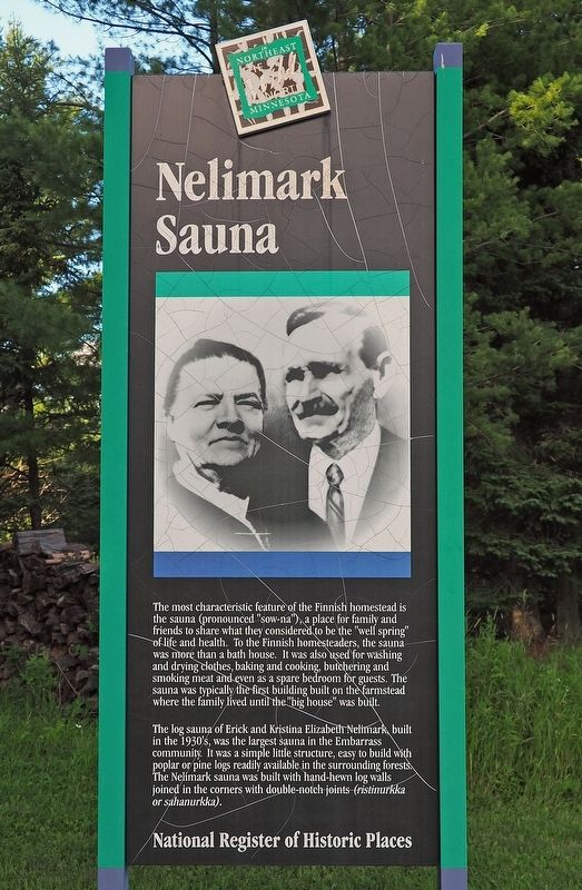 Nelimark Sauna Marker image. Click for full size.