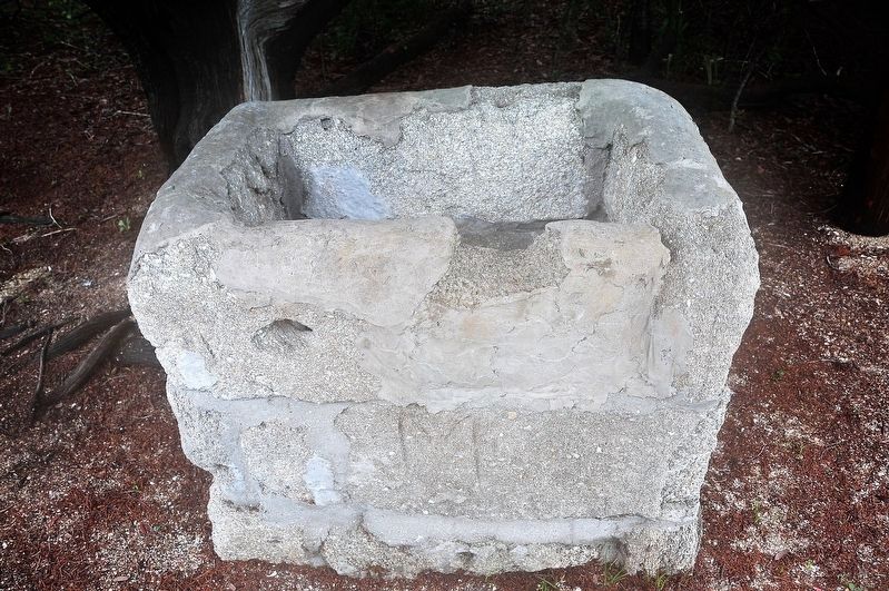 Old Spanish well at the location image. Click for full size.