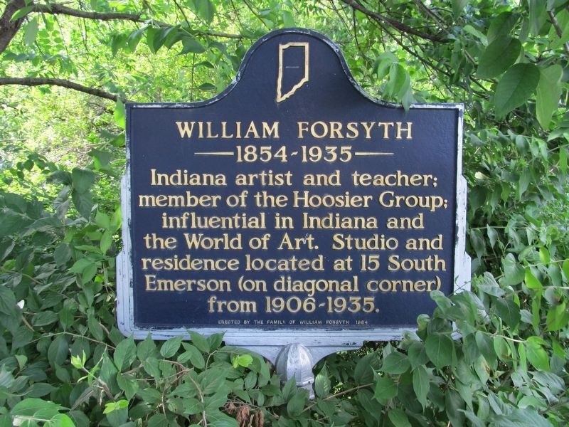 William Forsyth Marker. Click for full size. William Forsyth Marker image. Click for full size.